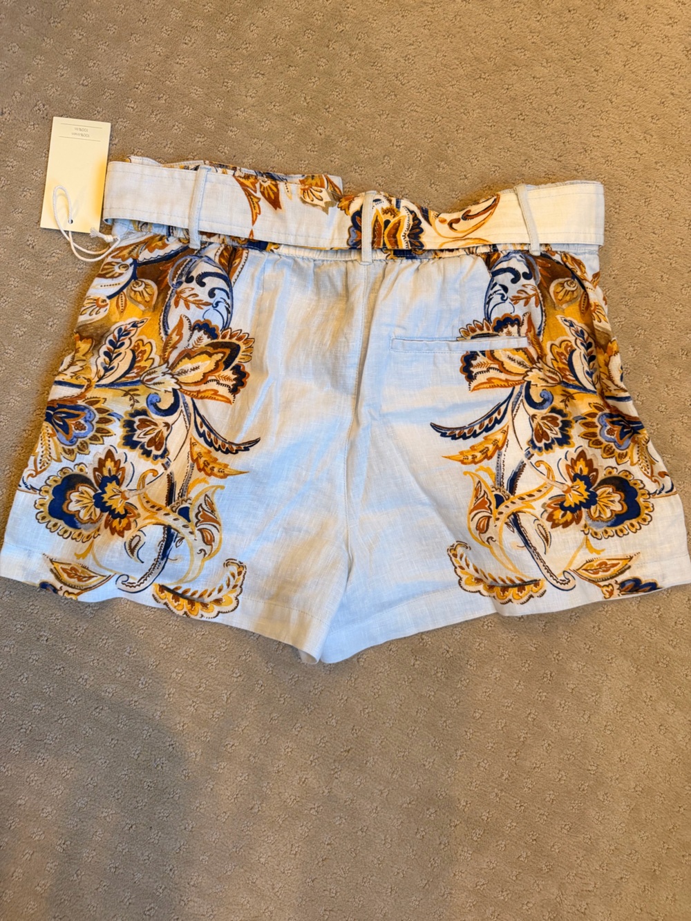 Joie 100% Linen 2PC Top and Shorts Set - Picture 5 of 7